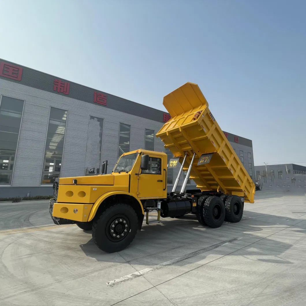 Good Performance Highlights of a 25-Ton, 10-Wheel Underground Mining Dump Truck